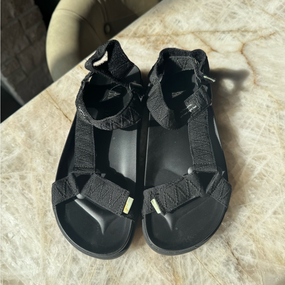Black Zara Strappy Sandals